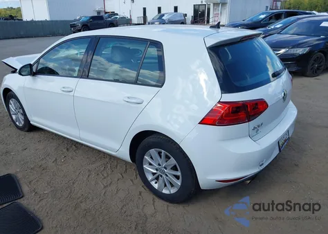 2016 Volkswagen Golf S/Se/Sel from USA, damaged, VIN 3VW217AU1GM023274